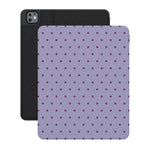 On the Dot | Purple & Plum Polka Dot iPad Case