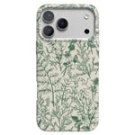 Sage Garden | Green Floral Case