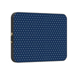 On the Dot | Navy Polka Dot Laptop Case