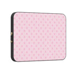 Spotted in SoHo | Pink Polka Dot Laptop Case