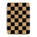 Fit Check | Black & Brown Checkerboard Kindle Case