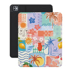 Tropical Heat | Beachy Collage iPad Case