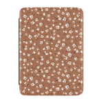 Mocha Meadow | Tiny Flowers Kindle Case
