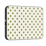 Spotted in SoHo | Green Polka Dot Laptop Case