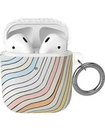 Ride The Wave | Pastel Rainbow Lined AirPods Case
