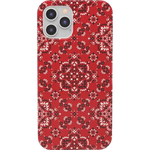 I'm with the Band | Red Bandana Print Case