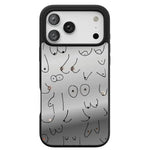 I'm With Her | Black & White Boobs Case