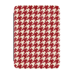 Scarlet Stitch | Red Houndstooth Kindle Case