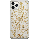 Morning Sparkle | Rose and Gold Flaked Clear Case