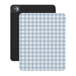 Pastel Picnic | Blue Gingham iPad Case