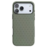 On the Dot | Olive Green Polka Dot Case