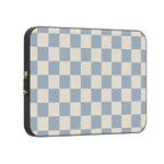 Fit Check | Light Blue Checkerboard Laptop Case