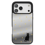 Black Meow-gic | Mirrored Cat Case