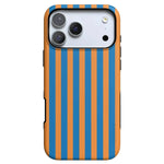 Go New York | Blue & Orange Stripes Case