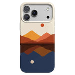 Opposites Attract | Day & Night Colorblock Mountains Case