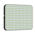 Pastel Picnic | Blue & Green Gingham Laptop Case