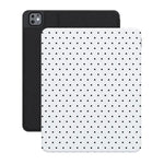 On the Dot | Black Polka Dot iPad Case
