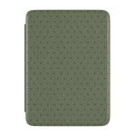 On the Dot | Olive Green Polka Dot Kindle Case