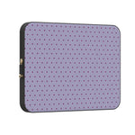 On the Dot | Purple & Plum Polka Dot Laptop Case