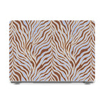 Untamed | Brown & Blue Zebra Laptop Shell