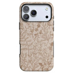 Beige Garden | Neutral Floral Case