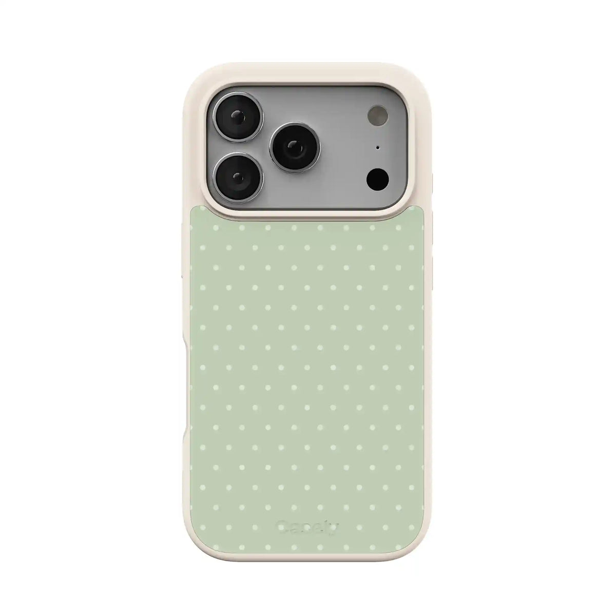 On the Dot | Green Polka Dot Case