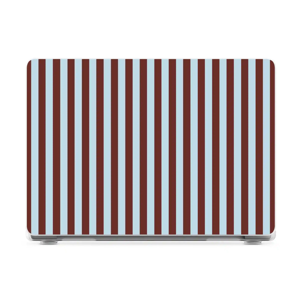 Sunday in Brooklyn | Blue Stripes Laptop Shell