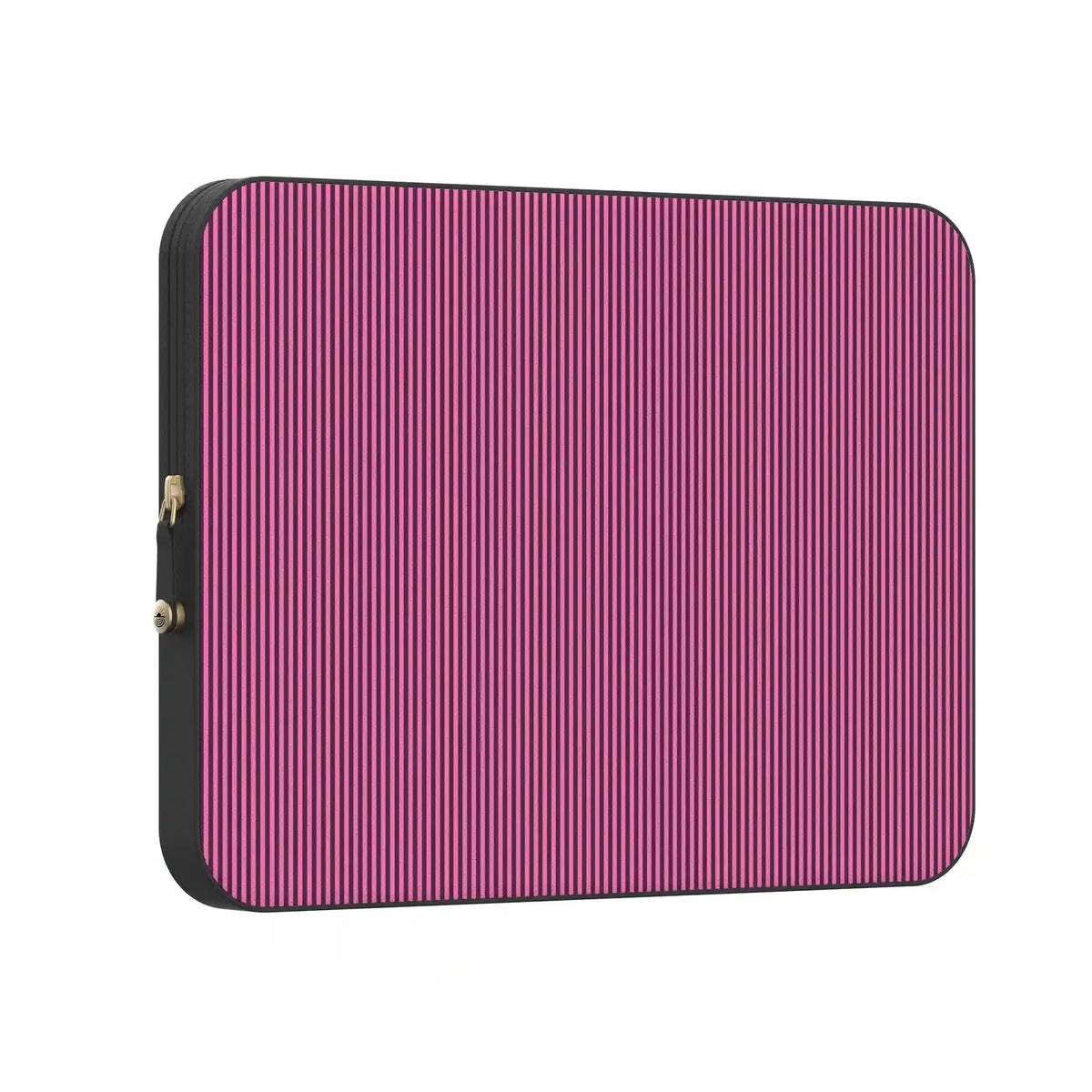 Stripes and the City | Pink & Purple Pinstripe Laptop Case
