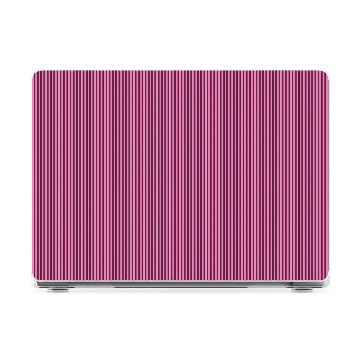 Stripes and the City | Pink & Purple Pinstripe Laptop Shell