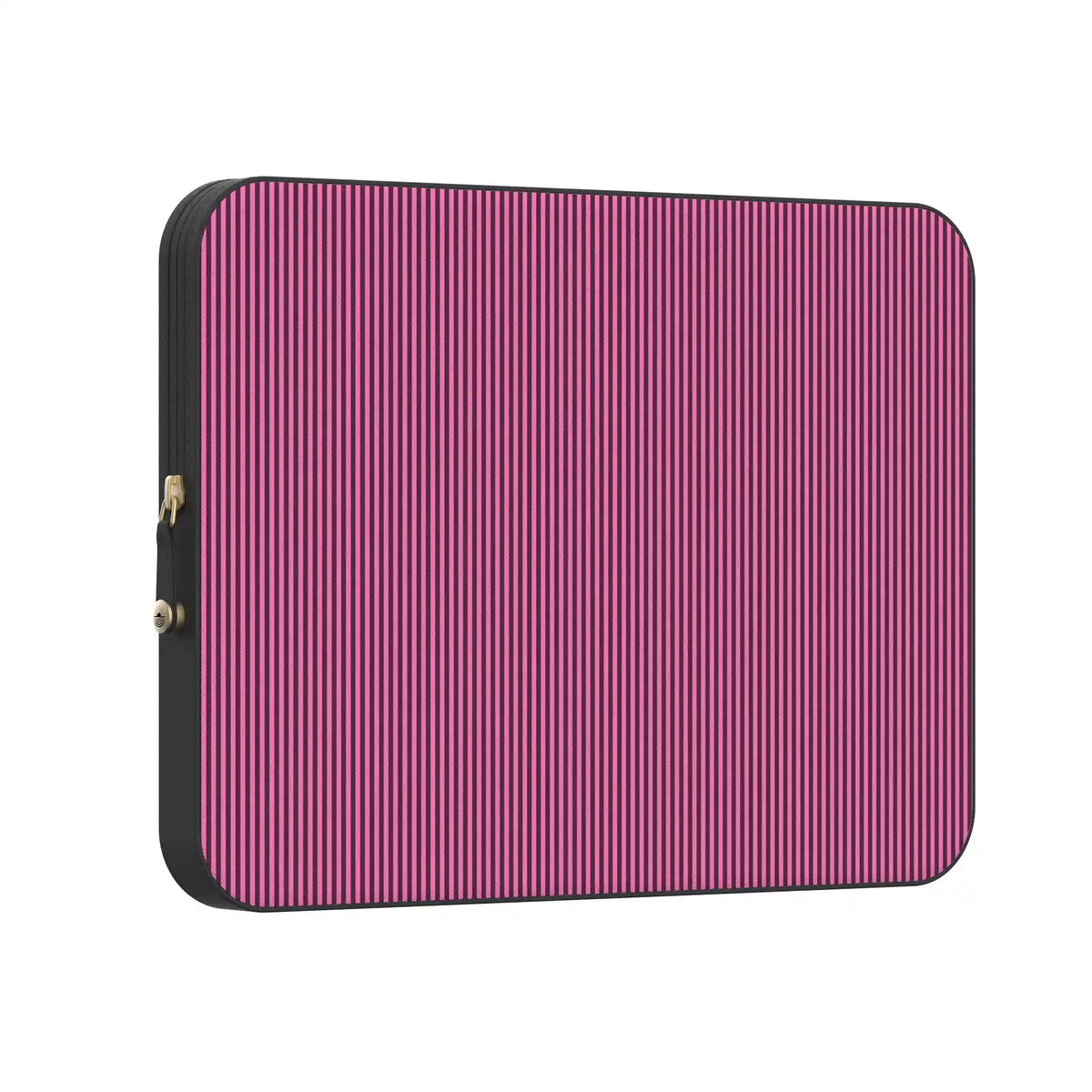 Stripes and the City | Pink & Purple Pinstripe Laptop Case