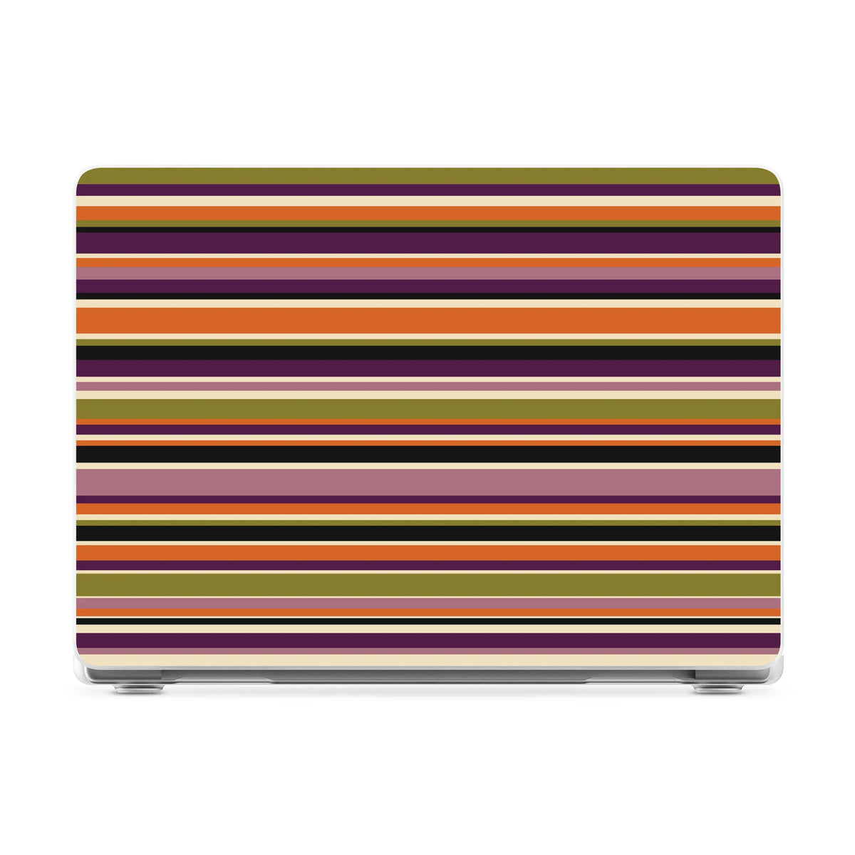 Candy Stripes | Layered Lines Laptop Shell