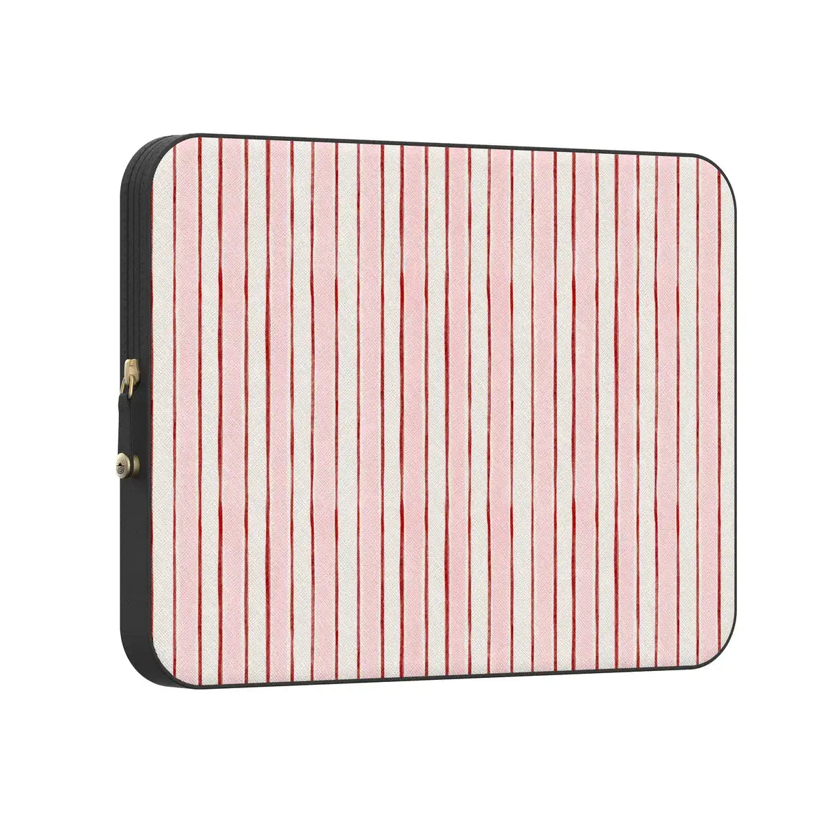Pretty in Pastel | Blush Stripes Laptop Case