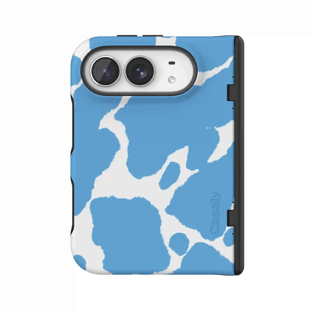 Current MOOd | Light Blue Cow Print Case