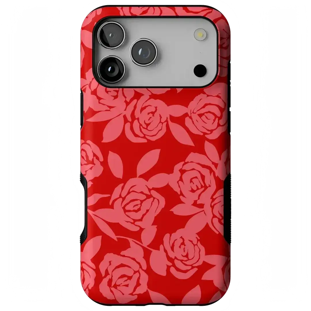 Final Rose | Red & Pink Floral Case