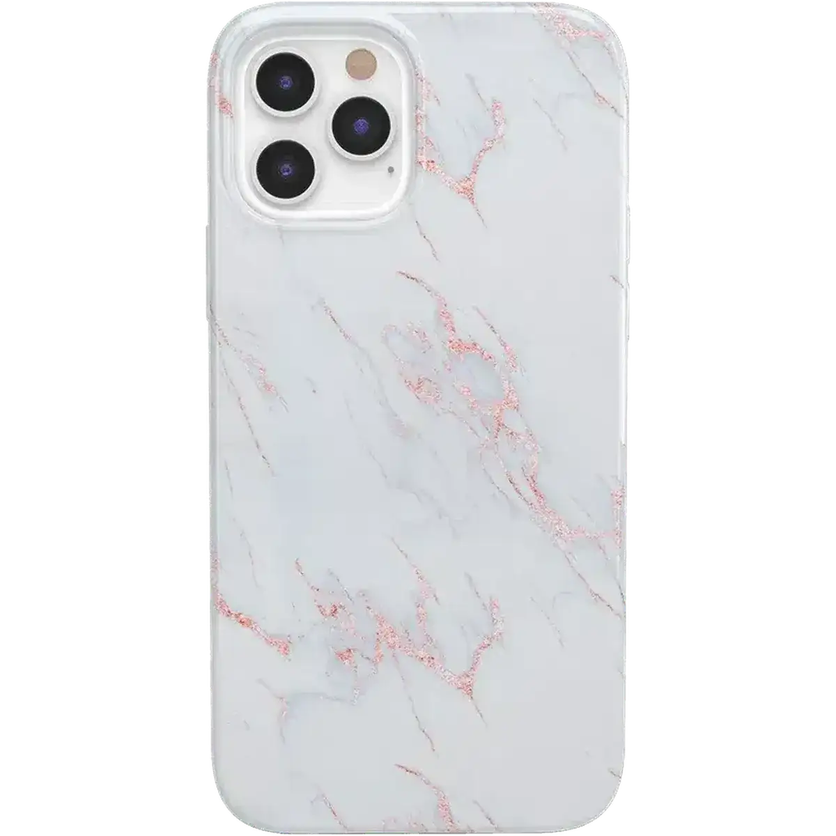 Subtle Blush | White and Pink Marble Case