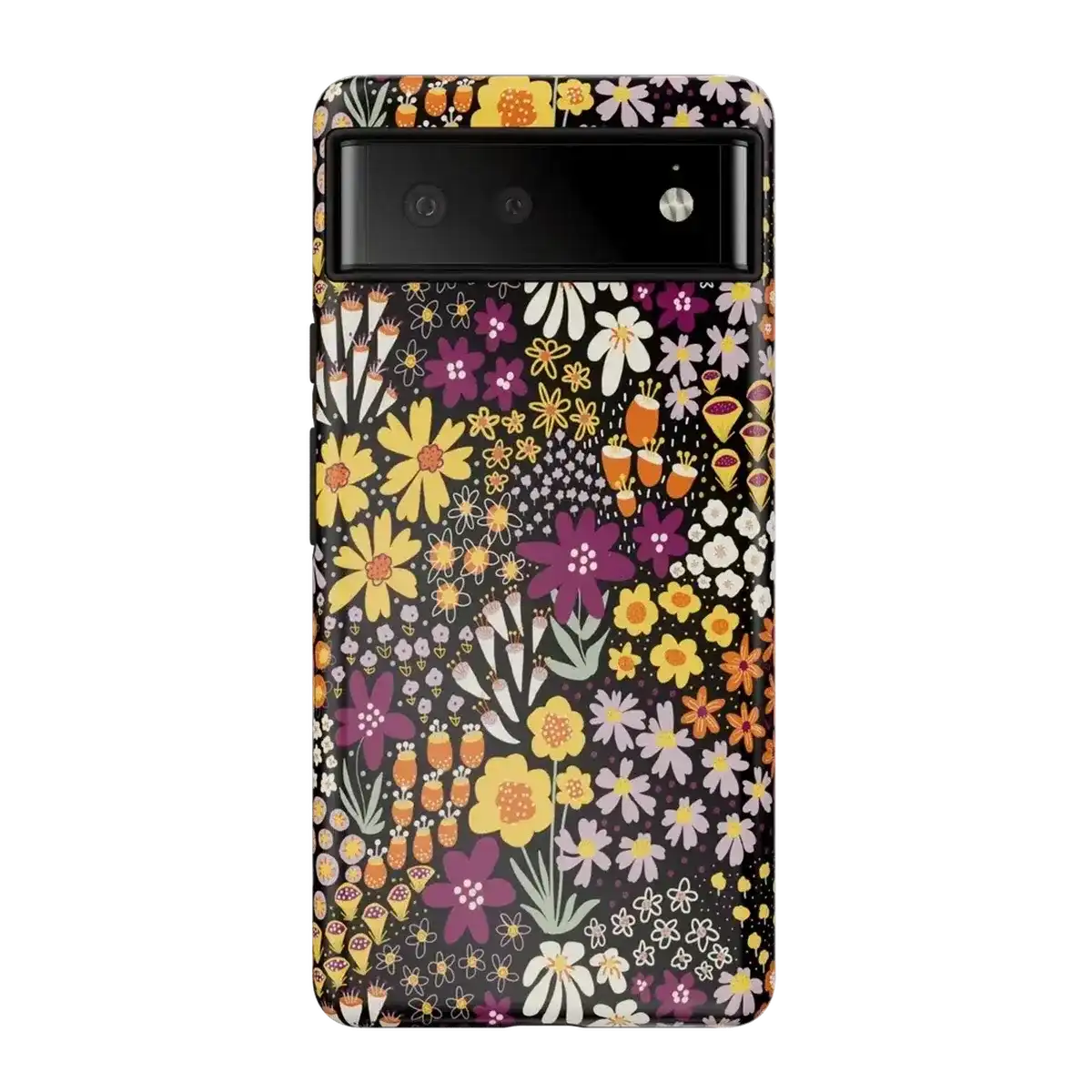 Falling for You | Plum Floral Google Pixel Case