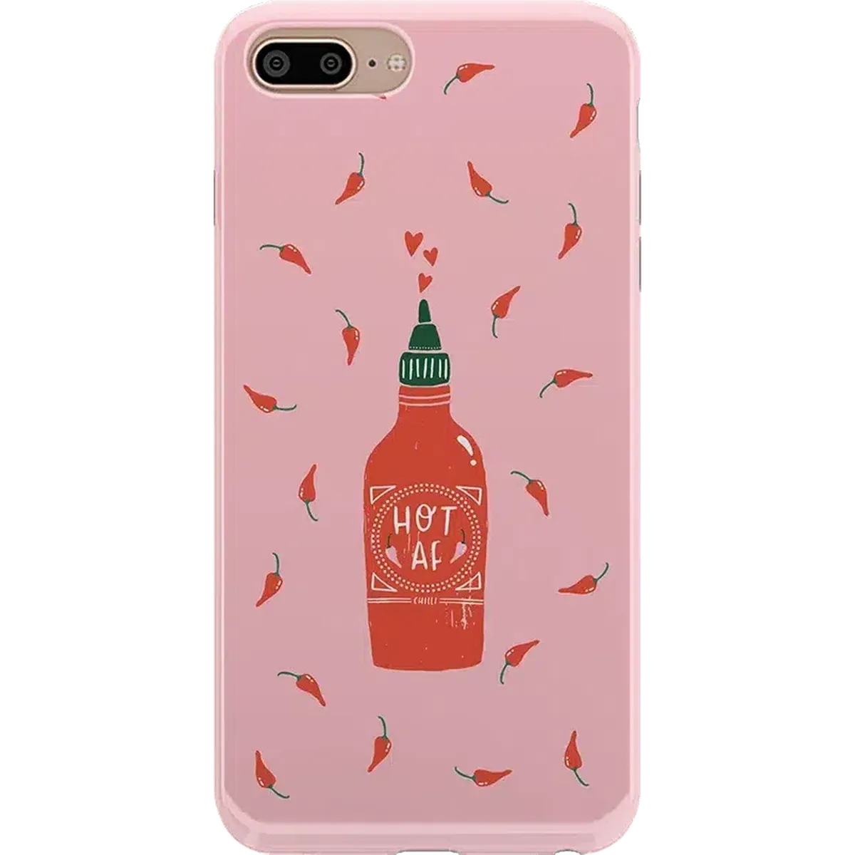 Spicy AF | Pink Chili Hot Sauce Case