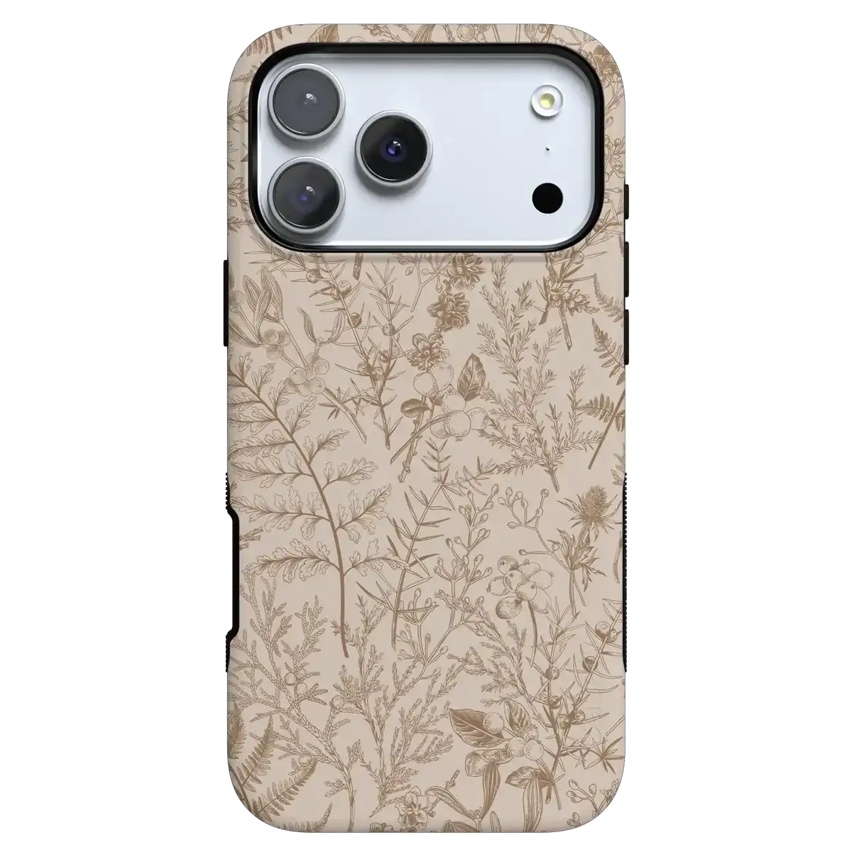 Beige Garden | Neutral Floral Case