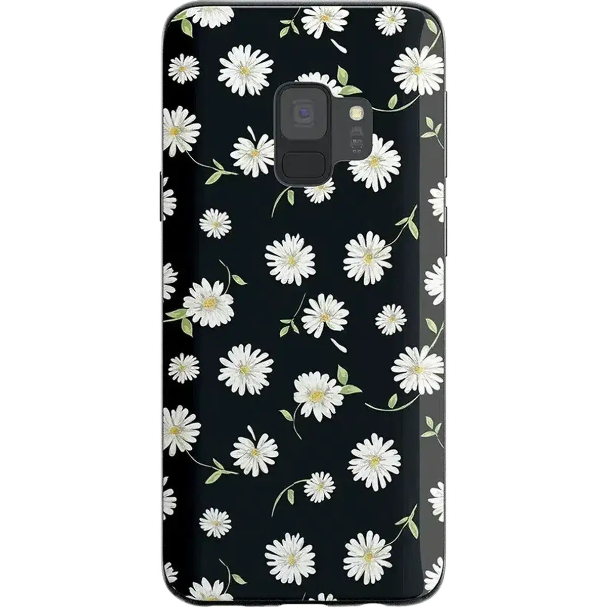 Daisy Daydream | Black Floral Samsung Case