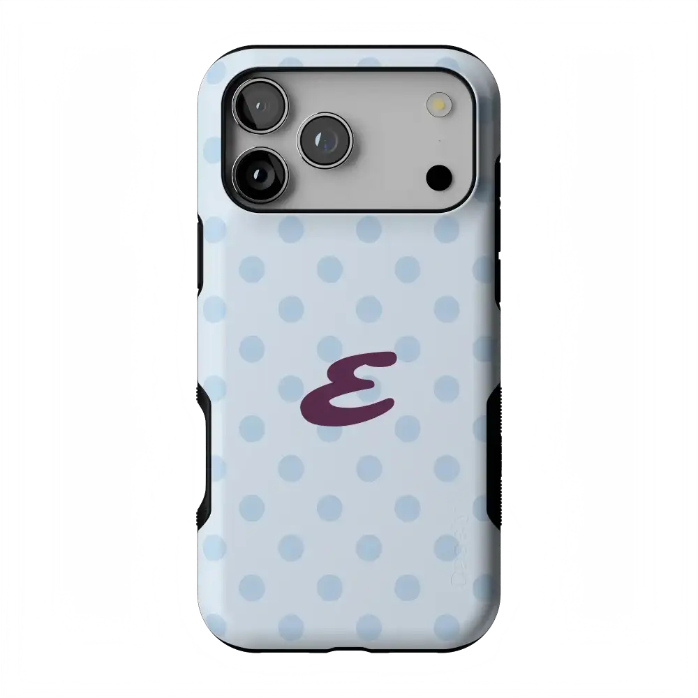 Spotted in SoHo | Light Blue Polka Dot Case