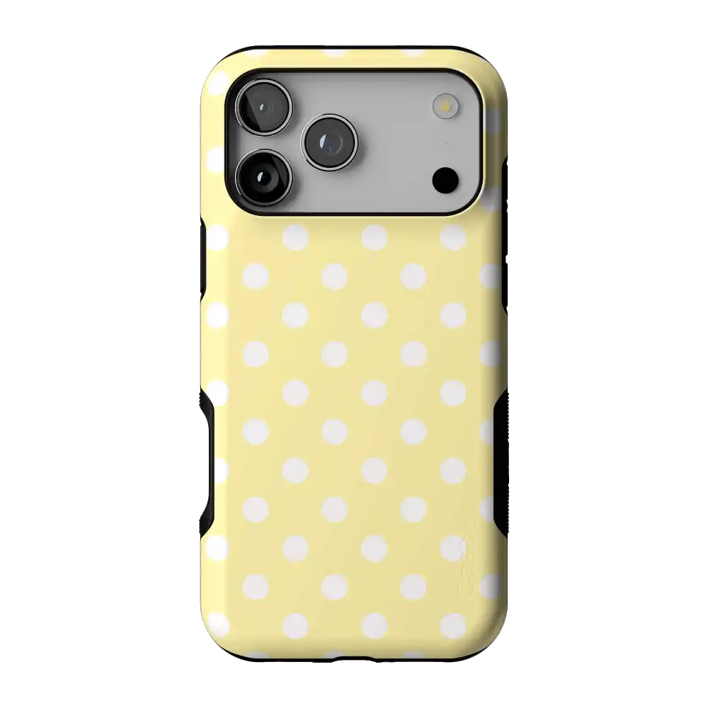 Spotted in SoHo | Yellow Polka Dot Case
