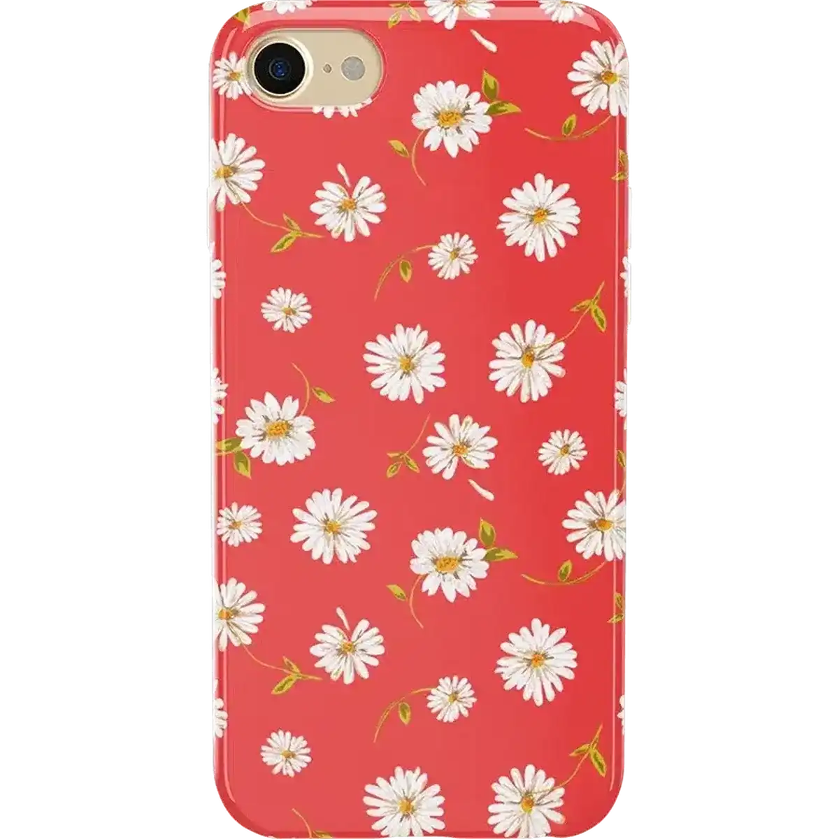 Daisy Daydream | Red Coral Floral Case