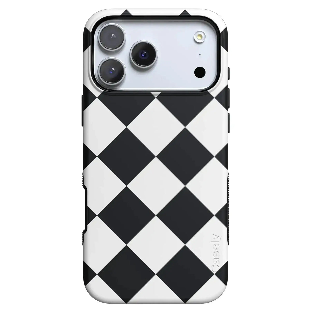 Black Checkerboard | High Contrast Design Case