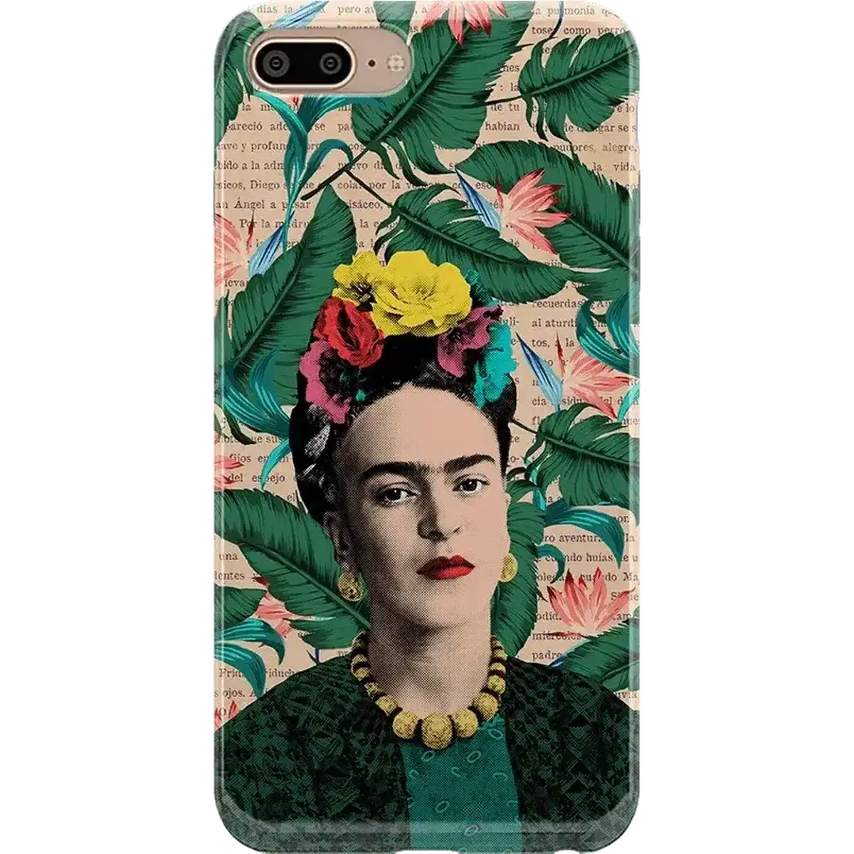 Find Your Muse | Frida Kahlo Portrait Floral Case