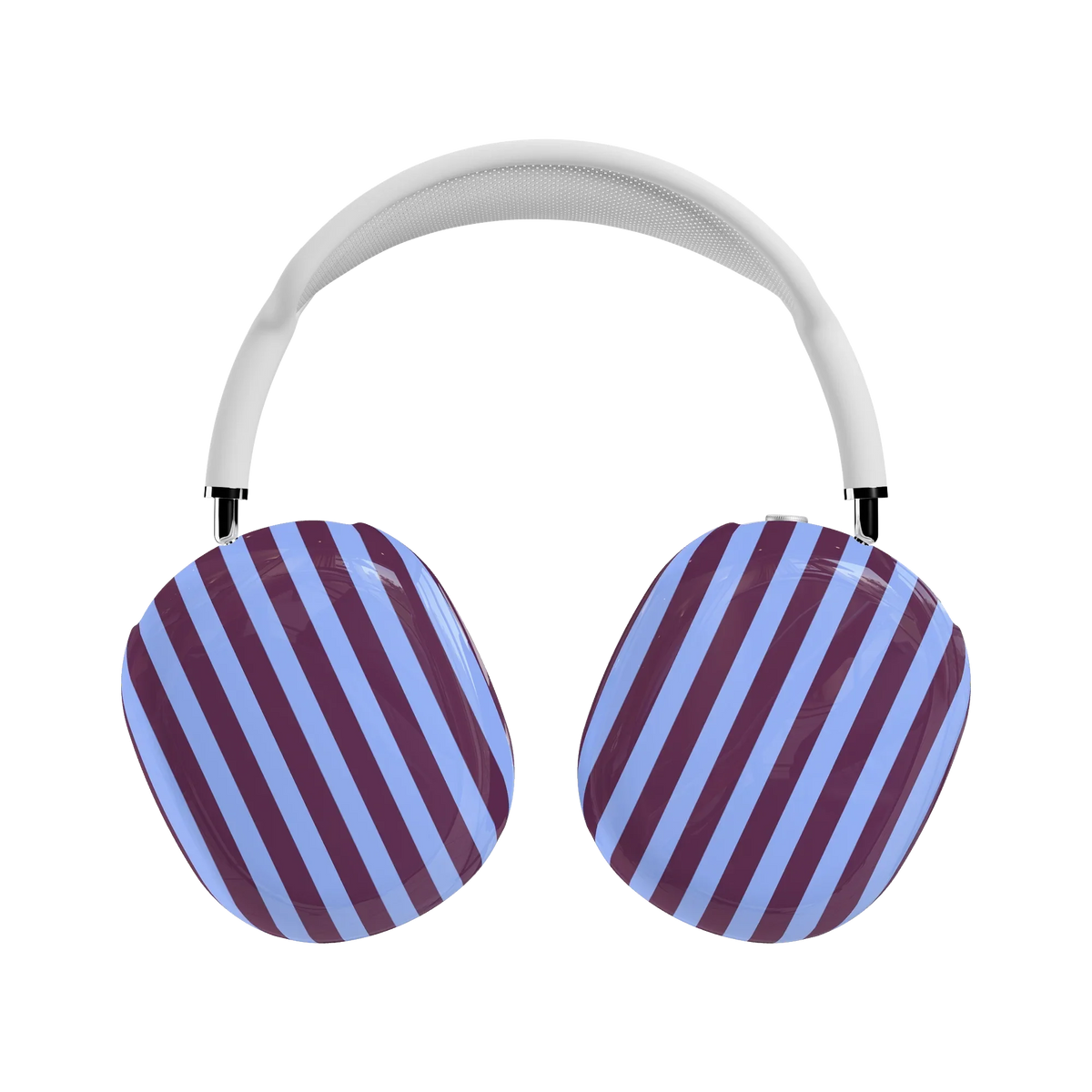 Perfect Stripes | Purple & Blue Stripes AirPods Max Case