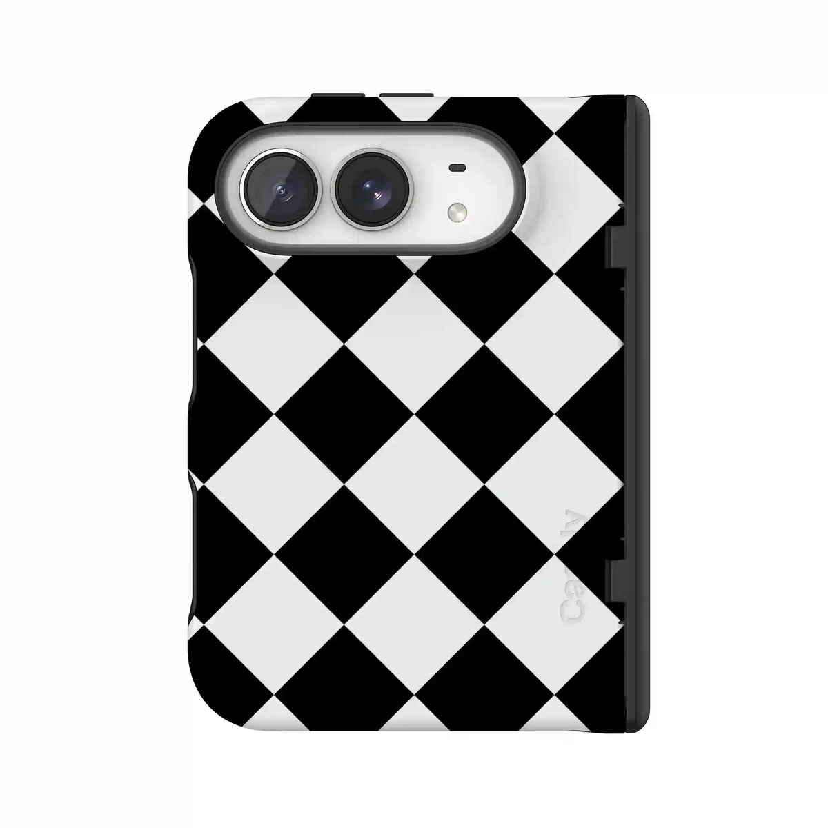 Black Checkerboard | High Contrast Design Case