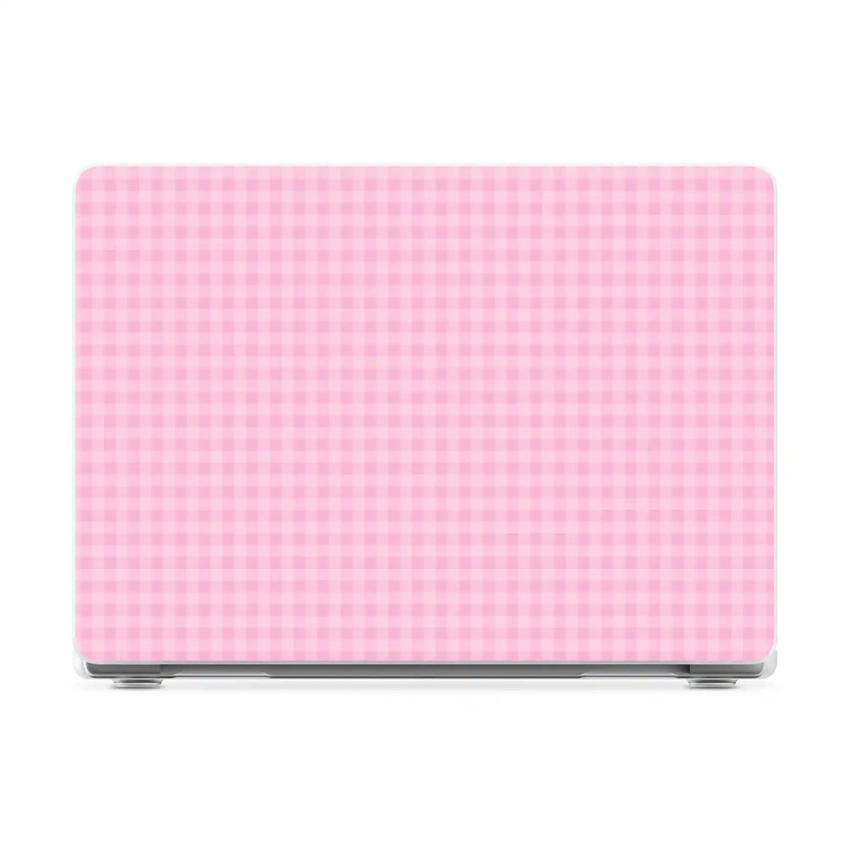 Sweet Jam | Light Pink Gingham Laptop Shell