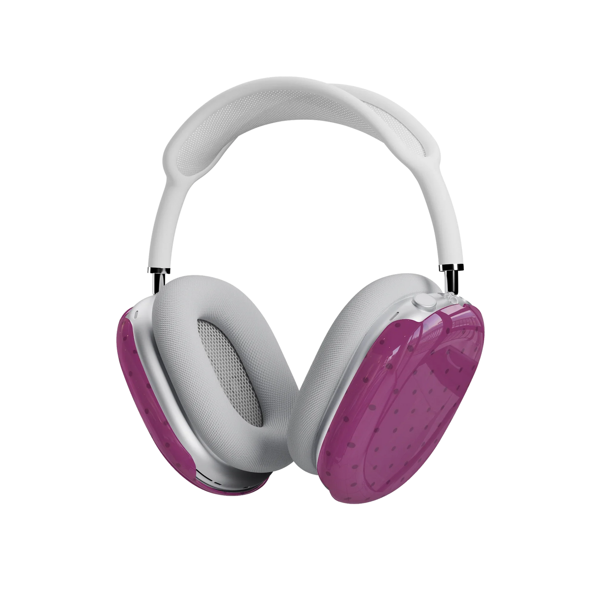 On the Dot | Plum Polka Dot AirPods Max Case