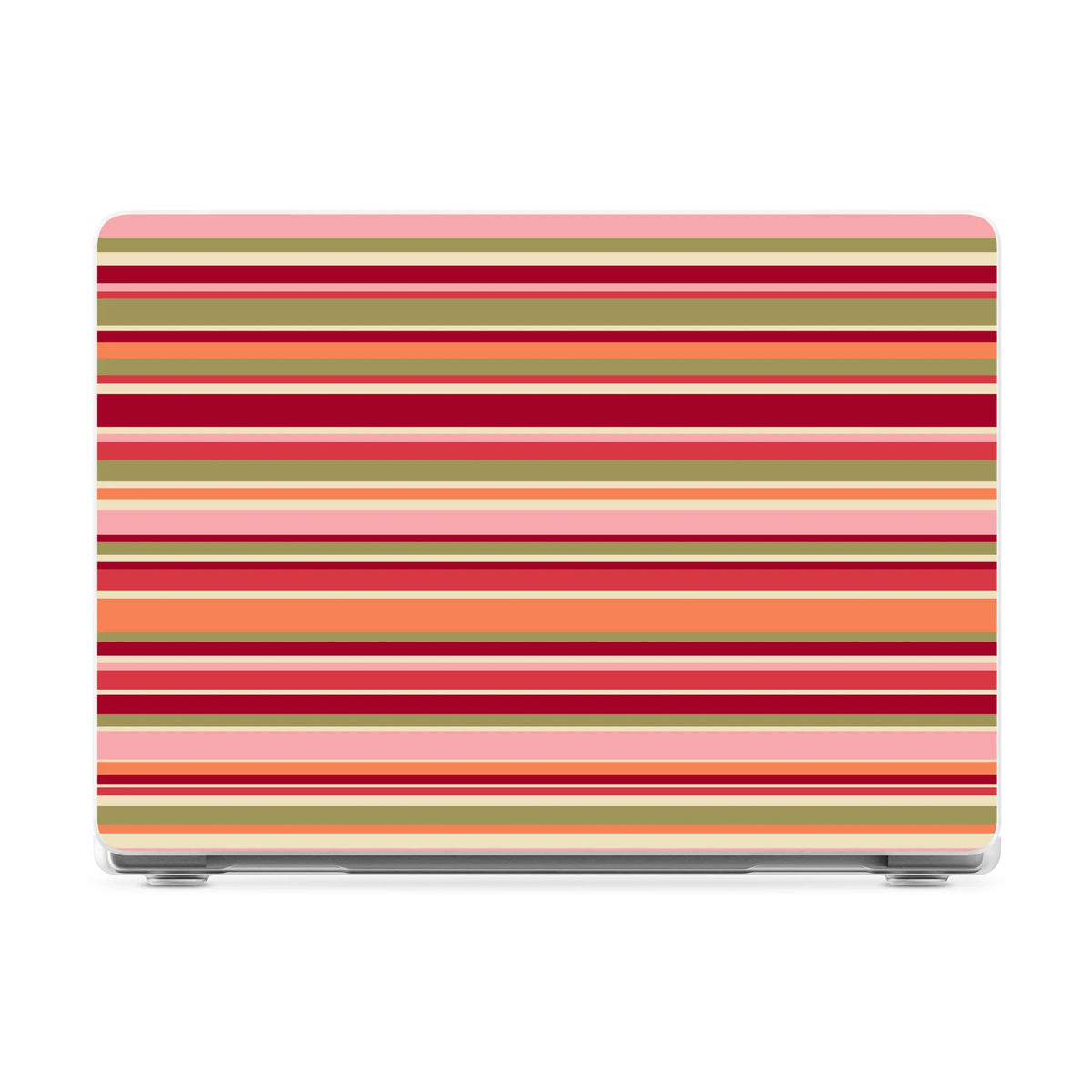 Citrus Stripes | Poolside Print Laptop Shell