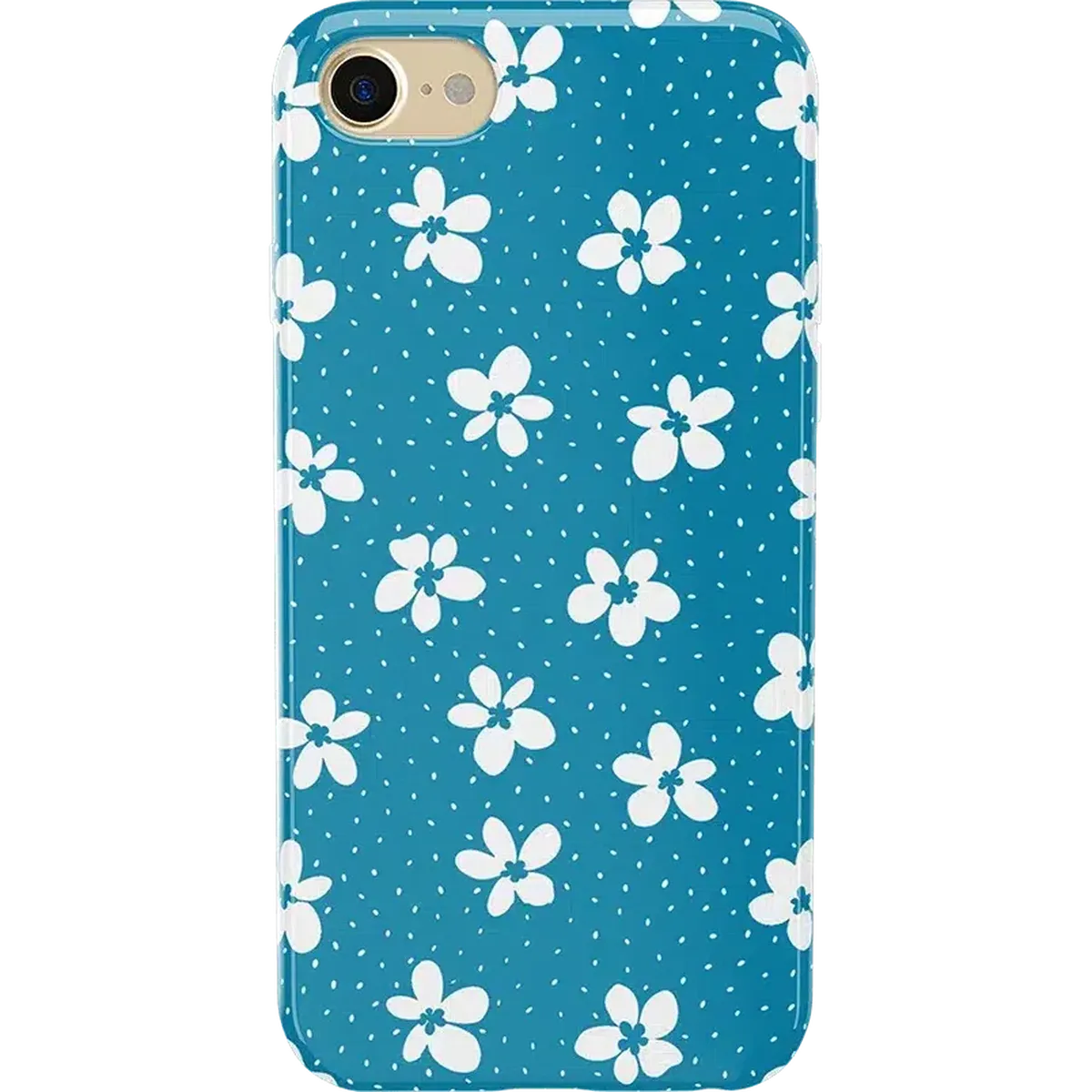 Flower My World | Ocean Blue Floral Case